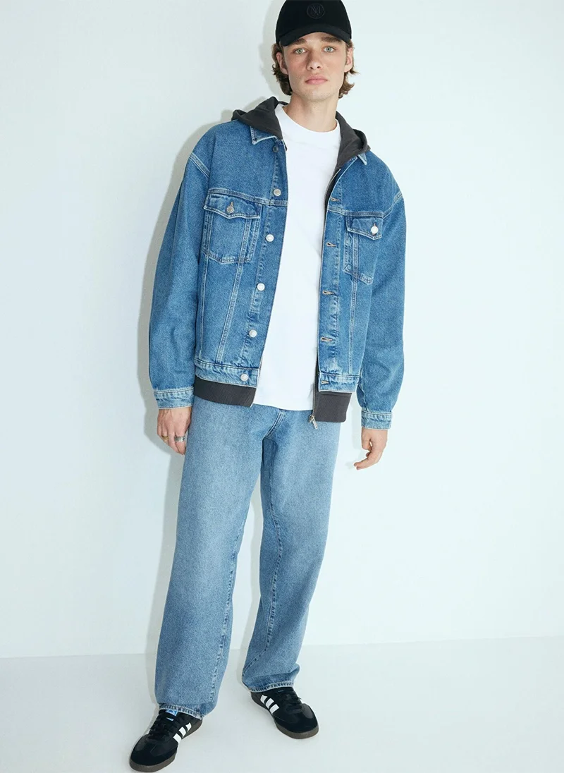 مافي Mitte Fresh Blue Street Jean Pants
